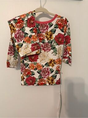 Free Birdees Bamboo Pajama Set NWT 6-12 Months Floral